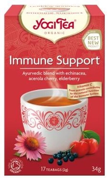 Чай для підтримки імунітету Yogi Tea 17x2 г (4012824403222)