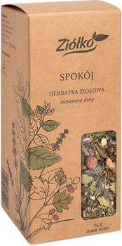 Травяной чай Ziółko успокаивающий 65 г (5904323160227)
