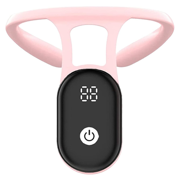 Умный корректор осанки для спины с вибрацией Posture training device USB Розовый (KG-10223)