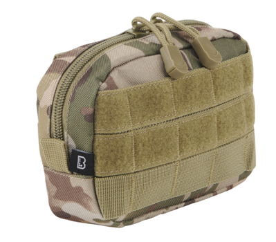 Сумка підсумок Brandit Molle Pouch Compact Brown Camouflage, тактичний камуфляж (KG-8153)