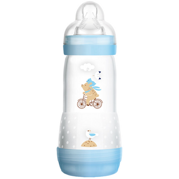 Butelka do karmienia Mam Baby Anti-colic Blue Bottle 320ml (9001616698781)