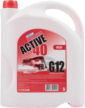 Антифриз МФК Active Red -40 G12 5 л -32°C Червоний (4820250120268)