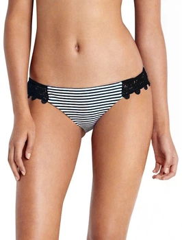 Плавки жіночі Seafolly M Чорно-білий (40388)