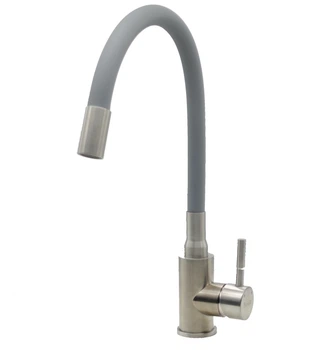 Кухонний змішувач Fabiano FKM 56 SS Flex Inox (Grey) 8232.401.1447