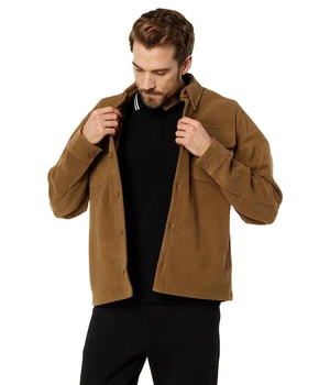 Куртка Fred Perry Reverse Fleeceback Overshirt Shaded Stone, L (48) (11815181)