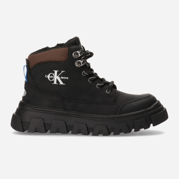 Підліткові зимові черевики для хлопчика Calvin Klein Jeans V3B5-80750-0315999 36 Чорні (8052578372395)