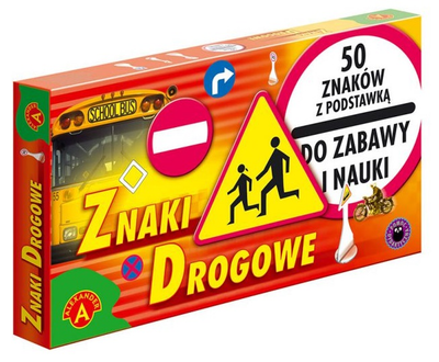 Zabawka rozwojowa Alexander znaki drogowe (5906018001792)