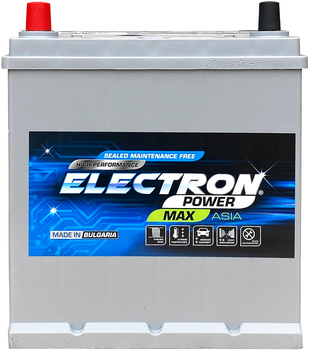 Автомобільний акумулятор Electron POWER MAX 45 А/год ASIA (+/-) ТК 370 EN 187 x 127 x 227 мм (PM 545 091 037 SMF)