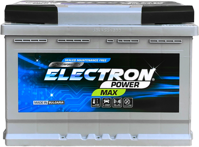 Автомобильный аккумулятор Electron POWER MAX 66 А/час Ев (-/+) 660 EN 242 x 175 x 190 мм (PM 566 019 066 SMF)