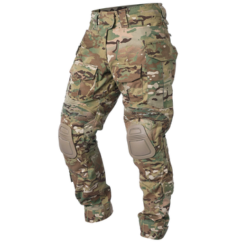 Тактичні демісезонні військові штани IDOGEAR G3 Multicam з наколінниками M Мультикам IDG207899077