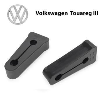 Упор (демпфер накладка) замка дверей Volkswagen Touareg III (2 двери) 4e4837763 Литые