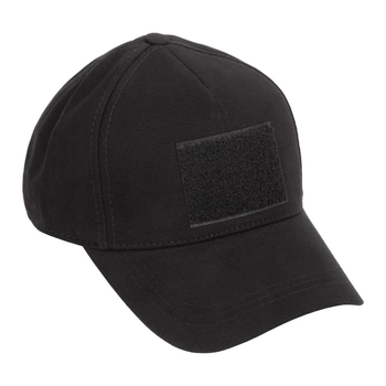 Legion бейсболка тактическая 100% Х/Б Black, военная кепка, армейская кепка черная, тактическая кепка