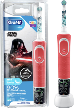 Електрична зубна щітка Oral-B Braun D100 Kids "Зоряні війни" (4210201244899)
