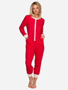 Kombinezon od piżamy LaLupa LA124 1223103 XL Czerwony (5903887690256)