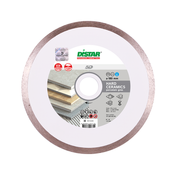 Круг алмазный отрезной Distar 1A1R 180x1,4x8,5x25,4 Hard ceramics (11120048014)