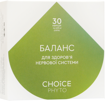 Антистрессовый комплекс Баланс 400 мг Choice 30 капсул (99101052101)
