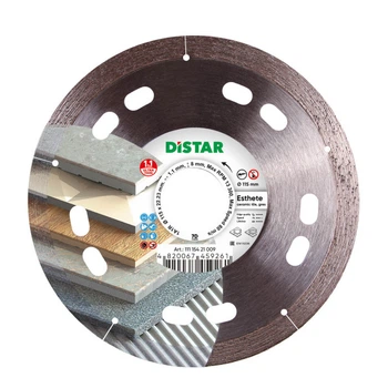 Круг алмазный отрезной Distar 1A1R 115x1,1x8x22,23 Esthete (11115421009)