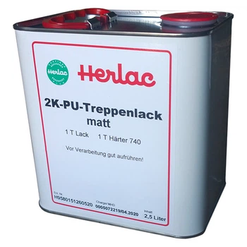 Лак Herlac Треппенлак, 2,5 л матовий