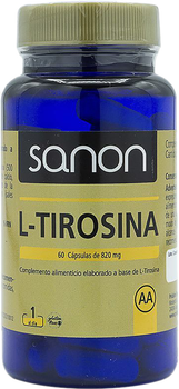 Амінокислота Sanon L-тирозин 820 мг 60 капсул (8436556087110)