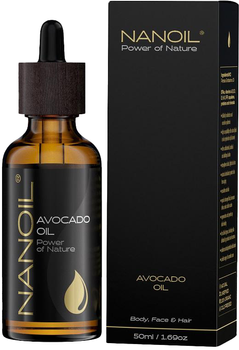 Олія для тіла Nanoil Nanolash Power Of Nature Avocado Oil 50 мл (5905669547130)