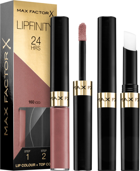 Помада Max Factor Lipfinity матова Lipcolour 160 Iced (86100013799)