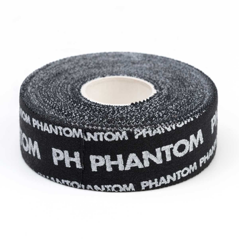 Тейп спортивный премиальный для единоборств и фитнеса Phantom Sport Tape Black (2,5cmx13,7m) TR_PHACC2075-S