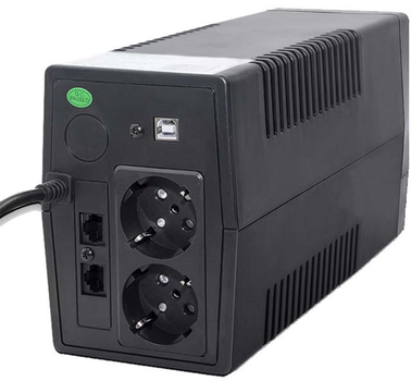 ИБП Qoltec Monolith 450VA 240W LCD USB RJ45 (5901878539775)