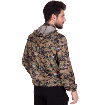 Вітровка тактична непромокальна SP-Sport 3448 XL (50-52) Camouflage Pixel