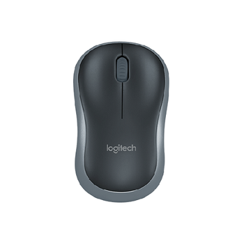 Мышка Logitech M185 беспроводная 3кн 1000dpi Grey