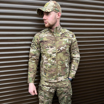 Мужская влагостойкая Куртка Tactical Series с карманами рип-стоп мультикам размер S