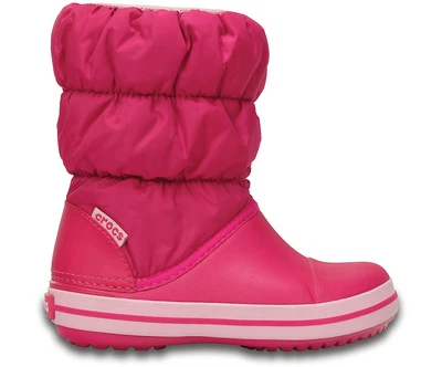 Зимние сапоги Crocs Kids Winter Puff Boot Candy Pink р. 13/30/19.5см