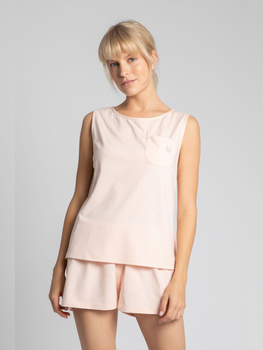 Top od piżamy LaLupa LA015 381188 2XL Peach (5903887607421)