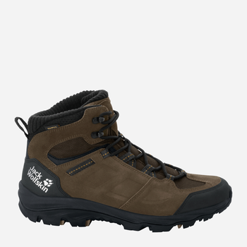 Zimowe buty trekkingowe męskie wysokie Jack Wolfskin Vojo 3 Wt Texapore Mid M 4042391-5298 40.5 (7UK) 25 cm Brązowe (4060477903026)