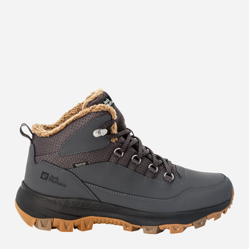 Чоловічі зимові черевики Jack Wolfskin Everquest Texapore Mid M 4053611-6326 39.5 (6UK) 24.2 см Темно-сірі (4064993582413)