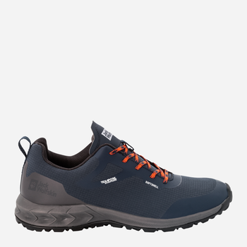 Чоловічі кросівки для треккінгу Jack Wolfskin Woodland Shell Texapore Low M 4054041-1010 39.5 (6UK) 24.2 см Темно-сині (4064993491456)