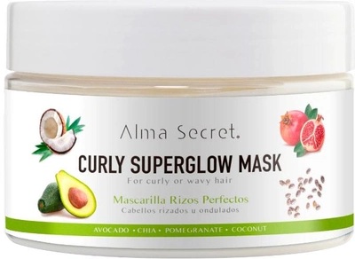 Maska do włosów Alma Secret Curly Superglow Mask 250ml (8436568711591)
