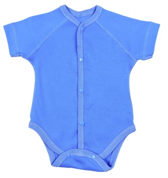 Боді RoyalBaby Блакитний (кулір) р.56 (0-3 міс)
