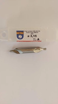 Свердло центрувальне NASTROJE V1110315 d 3.15 А HSS