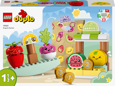 Конструктор LEGO DUPLO My First Органический рынок 40 деталей (10983)