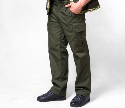 Тактичні штани Проспероус ВП Rip-stop з підкладкою 65%/35% 60/62,3/4 Олива