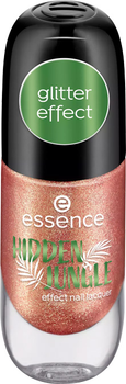 Lakier do paznokci Essence Cosmetics Hidden Jungle Effect Esmalte De UNas 01-Dorado 8 ml (4059729384812)
