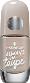 Lakier do paznokci Essence Cosmetics Gel Nail Colour Esmalte De Unas 37-Always On Taupe 8 ml (4059729349125)