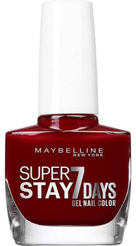 Лак для нігтів Maybelline New York Superstay 7 days Gel Nail Color 501 Cherry Sin 10 мл (3600530359592)