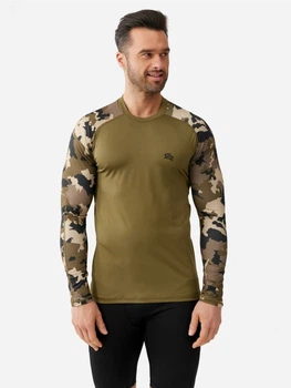 Термокофта мужская зимняя Rough Radical Furious-Army-Ls XL Хаки (5902067262030)