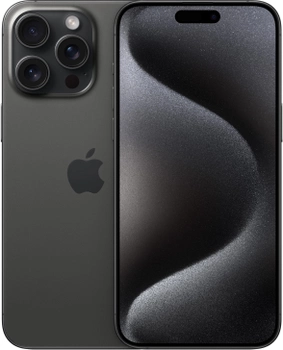 Мобільний телефон Apple iPhone 15 Pro Max 256GB Black Titanium (MU773RX/A)