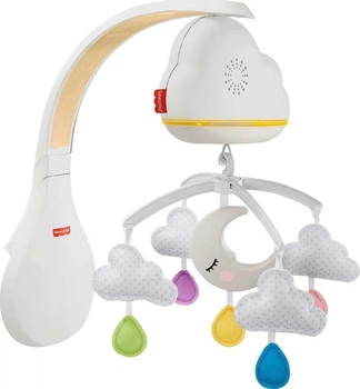 Музыкальный мобиль-ночник Фишер Прайс Fisher-Price Sound Machine Calming Mobile Grp99