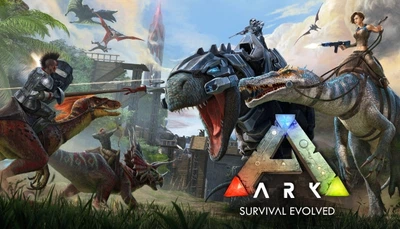 Игра ARK: Survival Evolved для Nintendo Switch - Europe (Ключ активации)