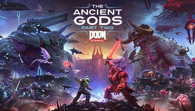 Игра Doom Eternal: The Ancient Gods - Part Two для ПК (Ключ активации Steam)