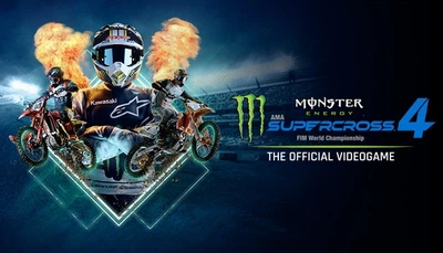 Игра Monster Energy Supercross: The Official Videogame 4 для ПК (Ключ активации Steam)