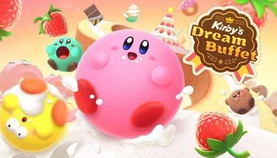 Игра Kirby's Dream Buffet для Nintendo Switch - Europe (Ключ активации)
